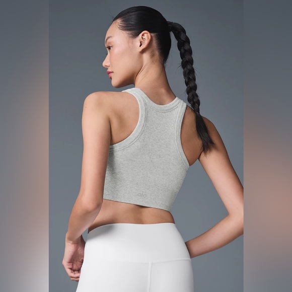 ALO Yoga Other - 💧 Alo Ribbed Crop Sports Bra – Aquamarine Blue – Small – MSRP $58 💧